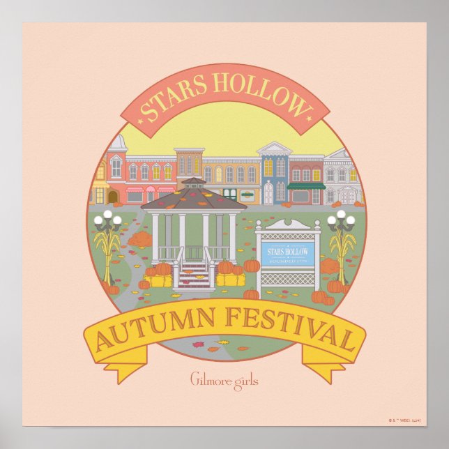 Gilmore Girls | Stars Hollow Autumn Festival Poster (Front)