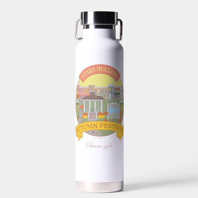 Gilmore Girls | Stars Hollow Autumn Festival Water Bottle (Front)