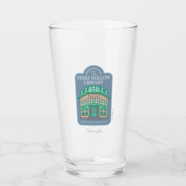 Gilmore Girls | Stars Hollow Library Glass (Front)