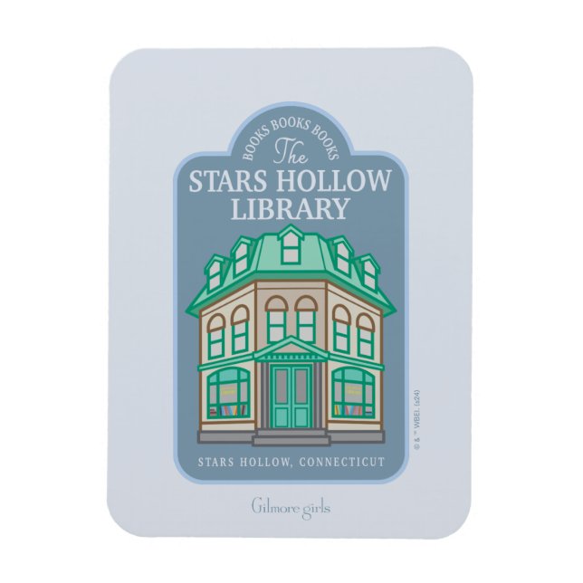 Gilmore Girls | Stars Hollow Library Magnet (Vertical)