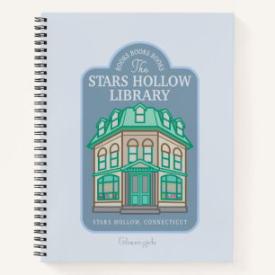 Gilmore Girls Stars Hollow Library Notebook