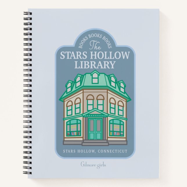 Gilmore Girls | Stars Hollow Library Notebook (Front)
