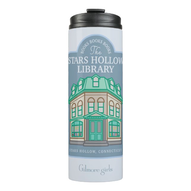 Gilmore Girls | Stars Hollow Library Thermal Tumbler (Front)