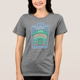 Gilmore Girls   Stars Hollow Library Tri-Blend Shirt