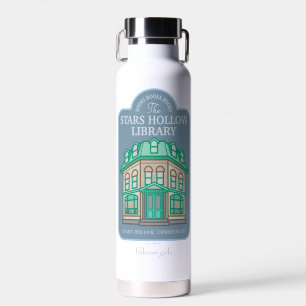 Gilmore Girls   Stars Hollow Library Water Bottle
