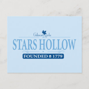 Gilmore Girls   Stars Hollow Logo Postcard