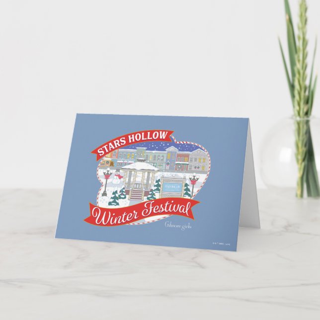 Gilmore Girls | Stars Hollow Winter Festival Card (Front)