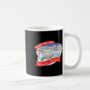 Gilmore Girls Stars Hollow Winter Festival  Coffee Mug