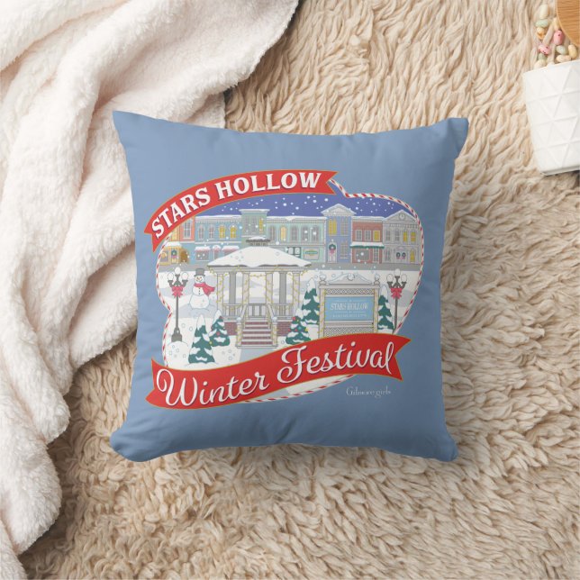 Gilmore Girls | Stars Hollow Winter Festival Cushion (Blanket)