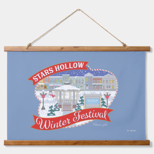 Gilmore Girls   Stars Hollow Winter Festival Hanging Tapestry