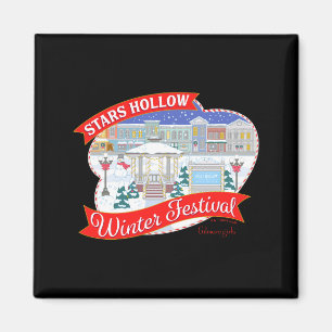 Gilmore Girls Stars Hollow Winter Festival  Magnet