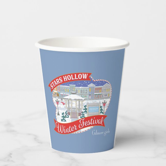 Gilmore Girls | Stars Hollow Winter Festival Paper Cups (Front)