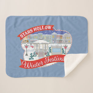Gilmore Girls   Stars Hollow Winter Festival Sherpa Blanket