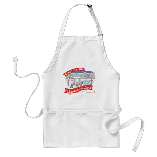 Gilmore Girls | Stars Hollow Winter Festival Standard Apron (Front)