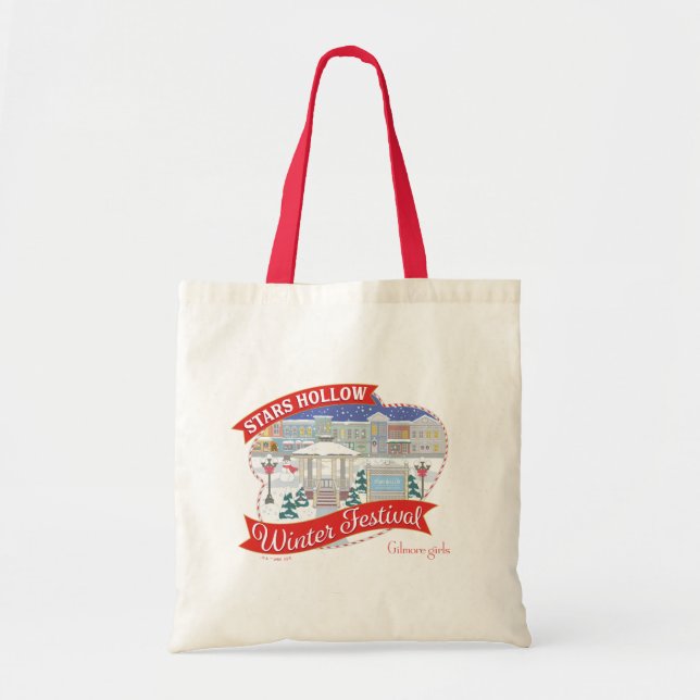 Gilmore Girls | Stars Hollow Winter Festival Tote Bag (Front)