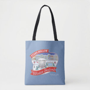 Gilmore Girls Stars Hollow Winter Festival Tote Bag
