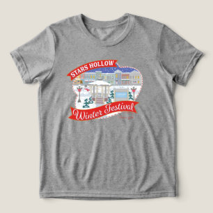 Gilmore Girls   Stars Hollow Winter Festival Tri-Blend Shirt