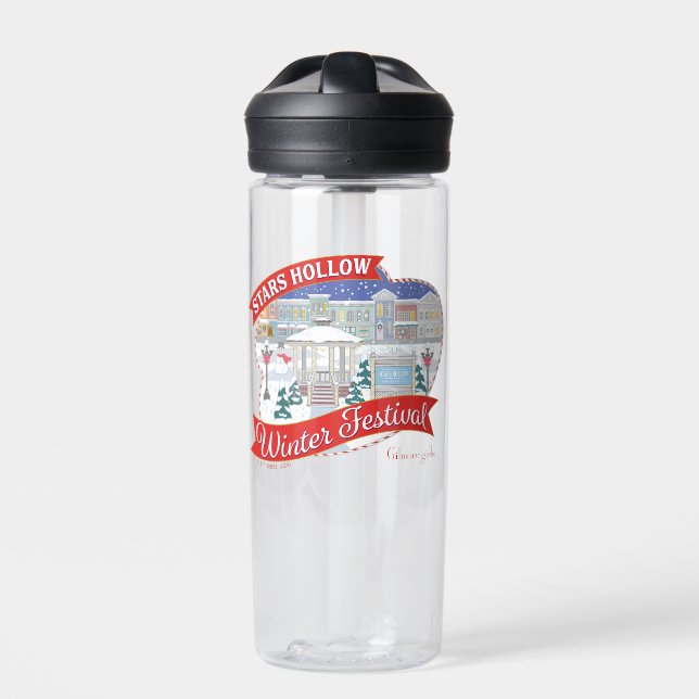 Gilmore Girls | Stars Hollow Winter Festival Water Bottle (Front)