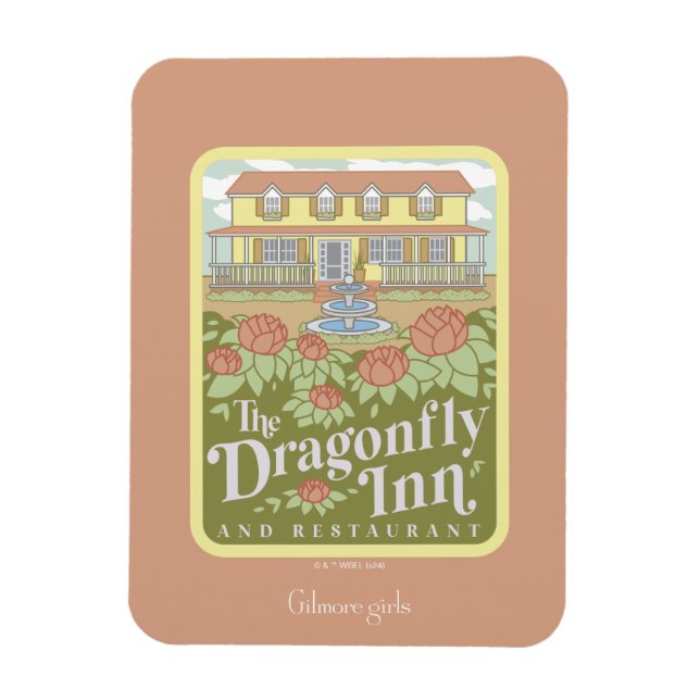 Gilmore Girls | The Dragonfly Inn & Restaurant Magnet (Vertical)