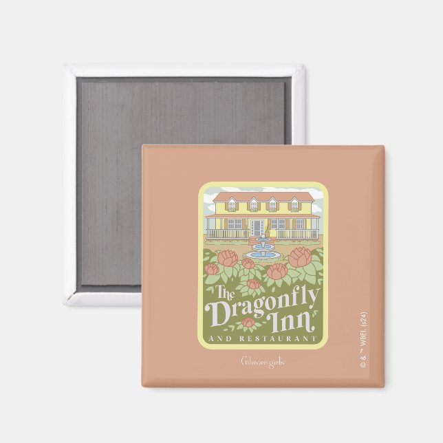 Gilmore Girls | The Dragonfly Inn & Restaurant Magnet (Front/Back)