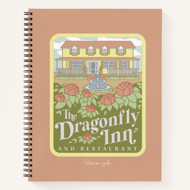 Gilmore Girls | The Dragonfly Inn & Restaurant Notebook (Front)