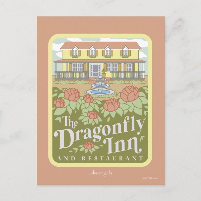 Gilmore Girls | The Dragonfly Inn & Restaurant Postcard (Front)