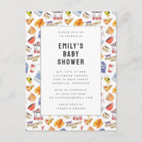 Gilmore Girls Watercolor Icons Baby Shower