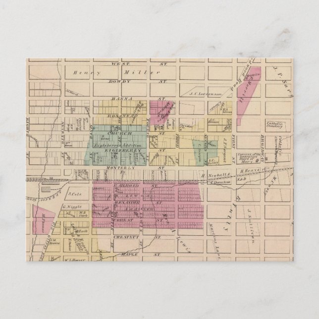 Gilroy, California Postcard (Front)