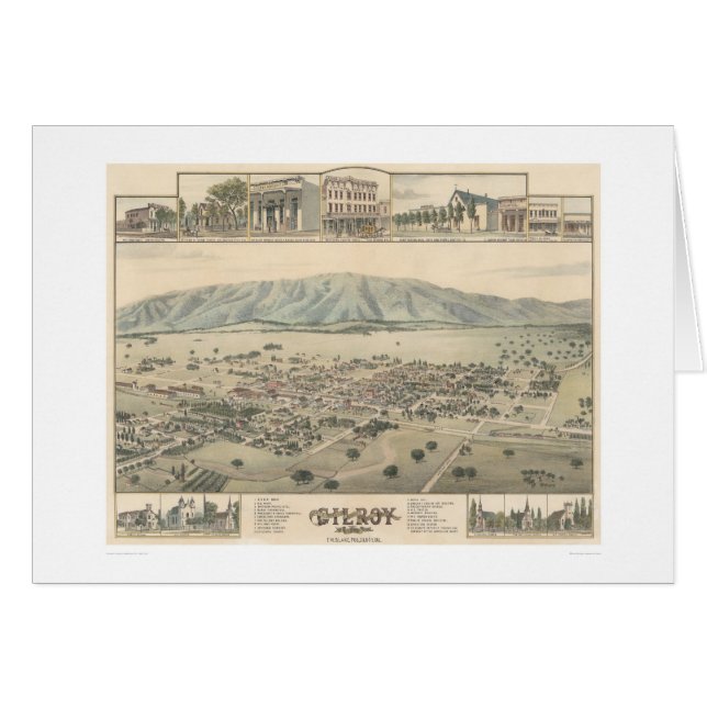 Gilroy : Santa Clara County California (1299) (Front Horizontal)