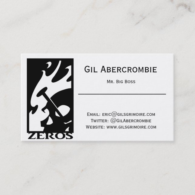 Gil's Business Card (pack of 100) (Front)
