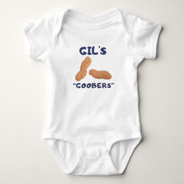 Gil's Goobers Onesee Baby Bodysuit (Front)