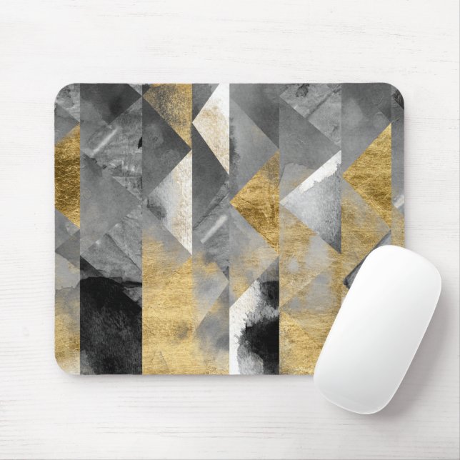 Gilt Reflections I Mouse Mat (With Mouse)