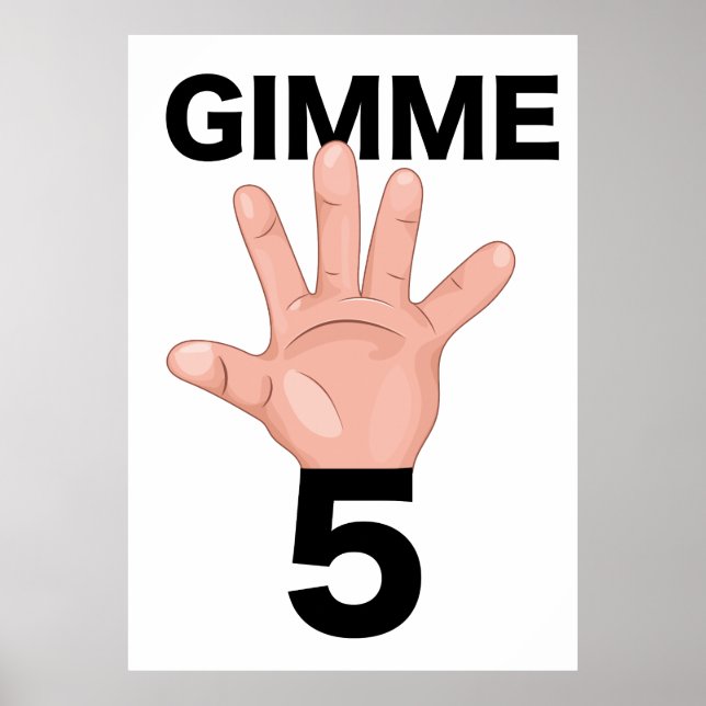 Gimme 5 poster (Front)