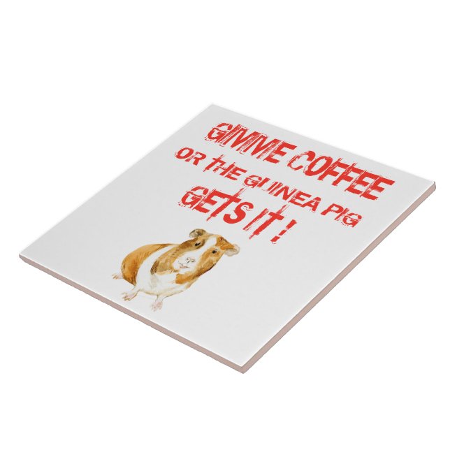 Gimme Coffee! Tile (Side)