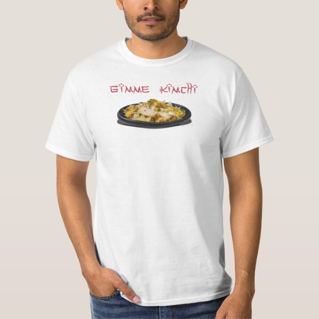 Gimme Kimchi Kimchi Lovers Shirt (Front)