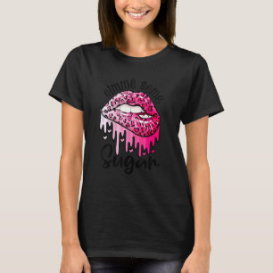 Gimme Some Sugar Valentines Day Lips Pink Red Love T-Shirt