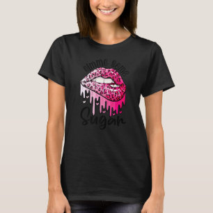 Gimme Some Sugar Valentines Day Lips Pink Red Love T-Shirt