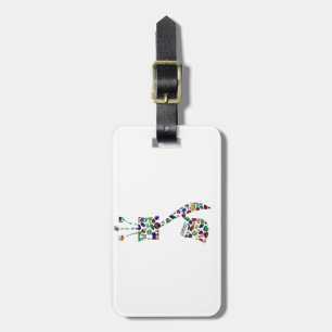 Gimmel - Hebrew Letter Luggage Tag