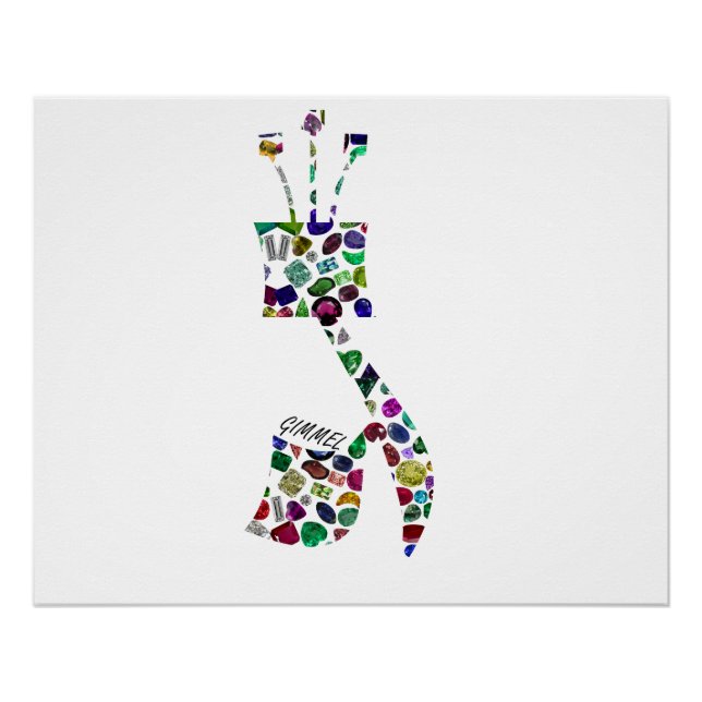 Gimmel - Hebrew Letter Poster (Front)