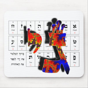 Gimmel-Yod Mouse Mat