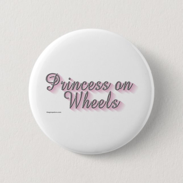 gimp humour 6 cm round badge (Front)
