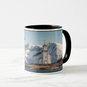 Gimsoy Church Lofoten Norway Mug