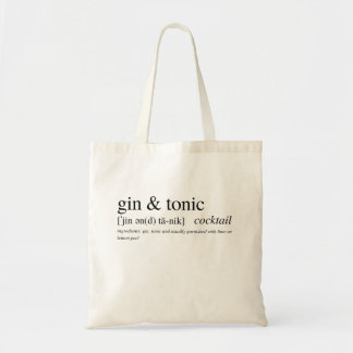 Gin and Tonic Tote Bag