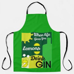 Gin Drinkers Love Gin Home Decor Bars Servin Apron