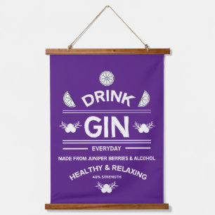 Gin Drinkers Love Gin Home Decor Bars Servin Hanging Tapestry
