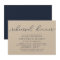 Gin Lane Rehearsal Dinner Invitation | Navy