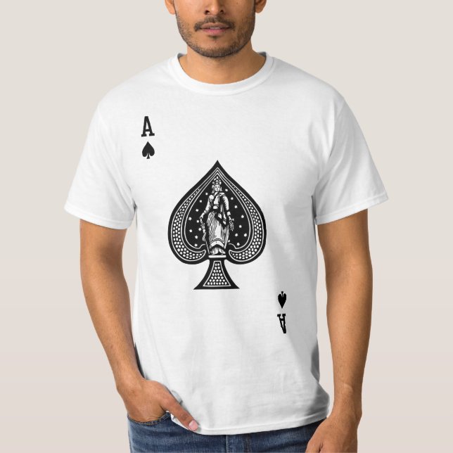 Gin rummy Bicycle Playing Cards  T-Shirt (Front)