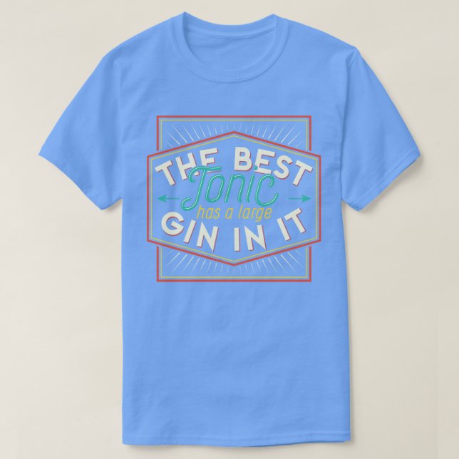 Gin Tonic 5 T-Shirt (Design Front)