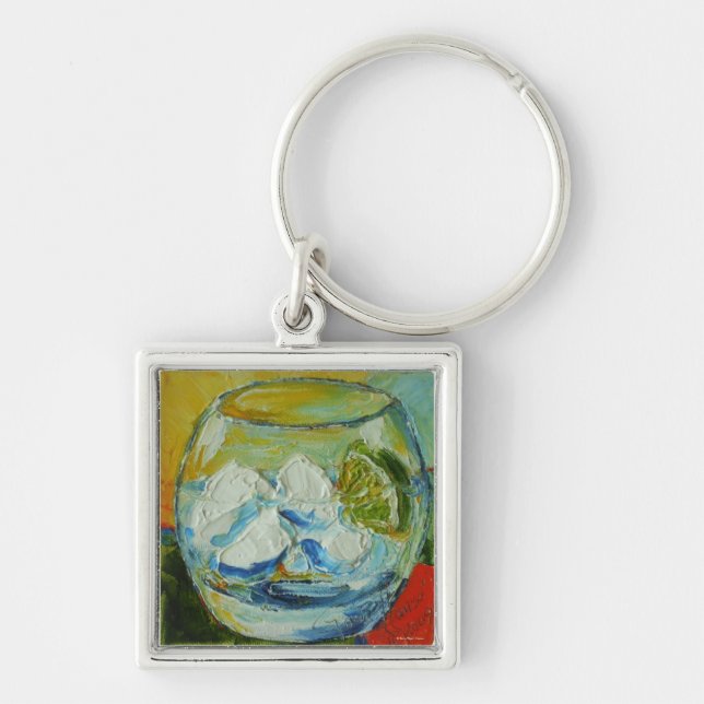 Gin Tonic Key Chain (Front)