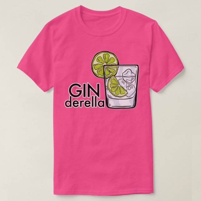 Gin Tonic Longdrink Drinker Party JGA Gift T-Shirt (Design Front)